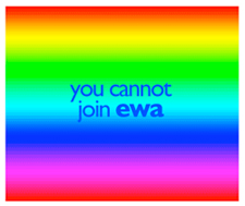 Cannot join EWA