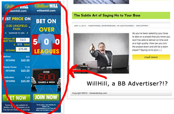 WillHill ads
